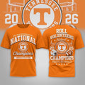 Tennessee Volunteers Road to Glory 2026 Football Champions T-Shirt Volunteers Merch Fan Gifts - Merchluma