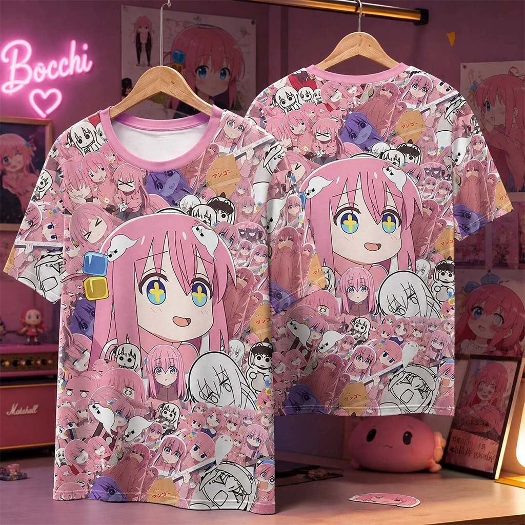 Bocchi The Rock Anime Shirt Bocchi The Rock Merch Gift Ideas For Besties - Merchluma