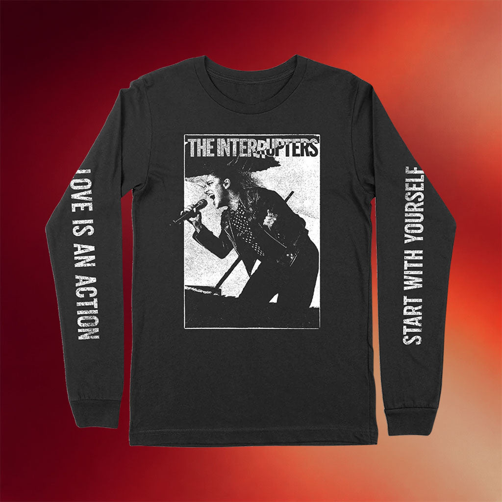 The Interrupters Merch 2026 As We Live Lyric Long Sleeve Shirt Gift Ideas For Band Fans - Merchluma