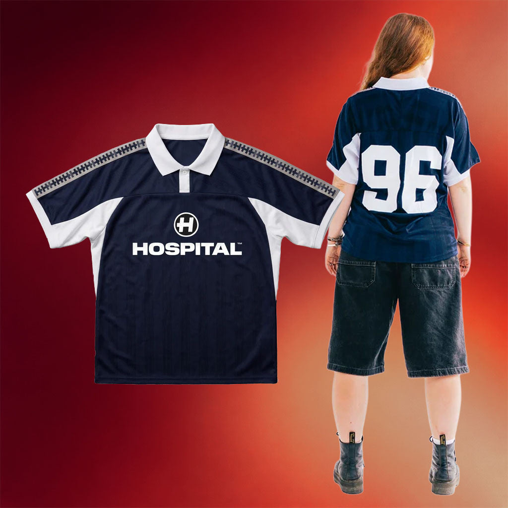 Hospital Records Merch 2026 Hospital Football Jersey Shirt Gift Ideas For Fans - Merchluma