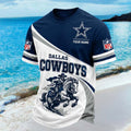 Customized Dallas Cowboys Shirt Dallas National Football T-Shirt Cowboys Merch Gifts For Fans - Merchluma