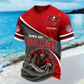 Custom Tampa Bay Buccaneers Mascot Pirate T-Shirt Buccaneers Merch Tampa Bay Football Shirt - Merchluma