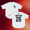 Koyo Merch 2026 Barely Here Baseball Jersey NYY Jersey Unique Gifts For Husband - Merchluma