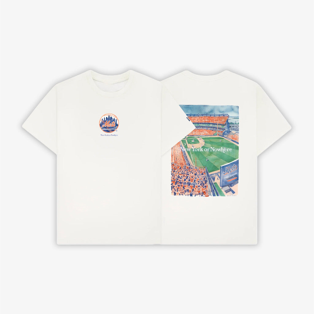 New York Or Nowhere Merch 2026 Mets Watercolor T-Shirt Gifts For Baseball Lovers - Merchluma