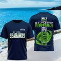Seattle Seahawks All I Need Today Is A Little Bit Of Football Shirt Seahawks Merch Brother Gifts - Merchluma