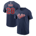 #28 Alec Bohm T-Shirt Navy Phillies Field Of Dreams Merch 2026 Present For Baseball Fans - Merchluma
