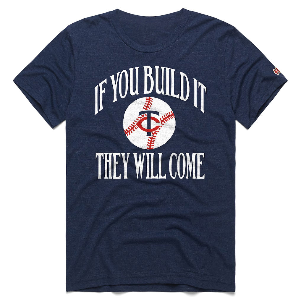 Field Of Dreams Merch 2026 Minnesota Twins If You Build It They Will Come T-Shirt Fan Gifts - Merchluma