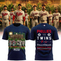 Field Of Dreams Merch 2026 Phillies Vs Twins Field Of Dreams Game T-Shirt Gift For Baseball Fan - Merchluma
