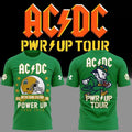 AC DC X Notre Dame Football PWR UP Tour 2026 T-Shirt AC DC Concert Merch Gift For Fans - Merchluma