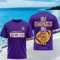 Minnesota Vikings All I Need Today Is A Little Bit Of Football Shirt Vikings Merch Gifts For Dad - Merchluma