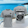 Las Vegas Raiders All I Need Today Is A Little Bit Of Football Shirt Raiders Merch Dudes Gifts - Merchluma