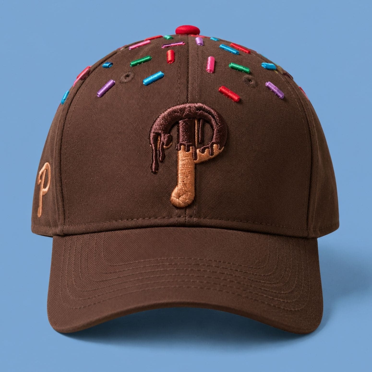 2026 Phillies Ice Cream Embroidered Hat Phillies Merch Summer Gift For Baseball Fans - Merchluma