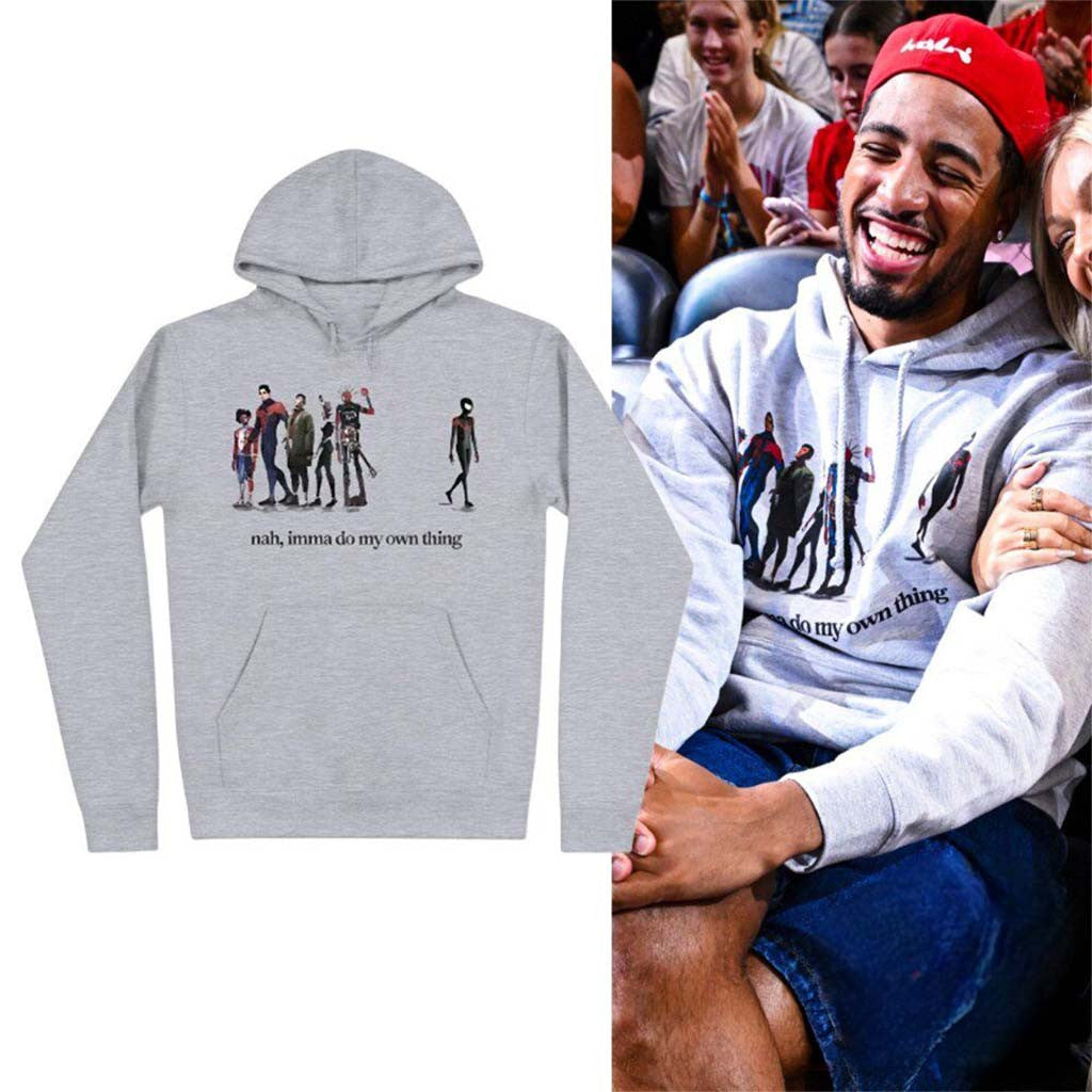Tyrese Haliburton Spider Man Brand New Day Nah Imma Do My Own Thing Quote Hoodie Fan Merch - Merchluma