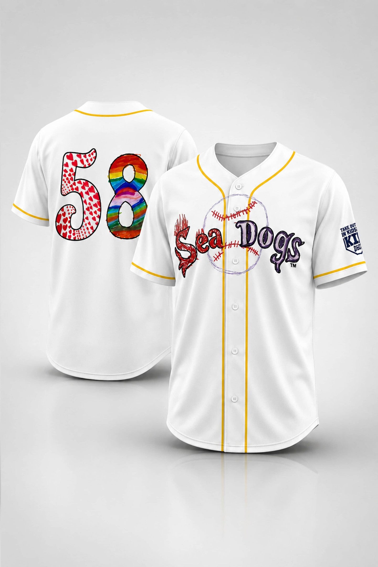 2026 Sea Dogs Maine Children's Cancer Program Jersey Sea Dogs Merch Gift For Baseball Fans - Merchluma