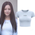 Jisoo Blackpink Salomon Baby Tee Blackpink Merch Best Gifts For Her - Merchluma