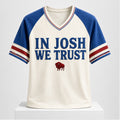 Buffalo In Josh We Trust 2026 Buffalo V-Neck Shirt Buffalo Bills Merch Gift For Husband - Merchluma