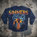 HHN35 Universal Studios Halloween Horror Nights 2026 Sinners Spirit Tie Dye Sweatshirt BFF Gift - Merchluma