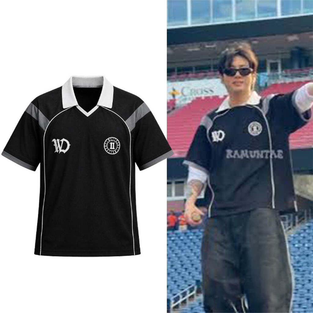 BTS Jungkook We11done Foxborough Day 1 Jersey Shirt Jungkook BTS Merch Gifts For Fans - Merchluma