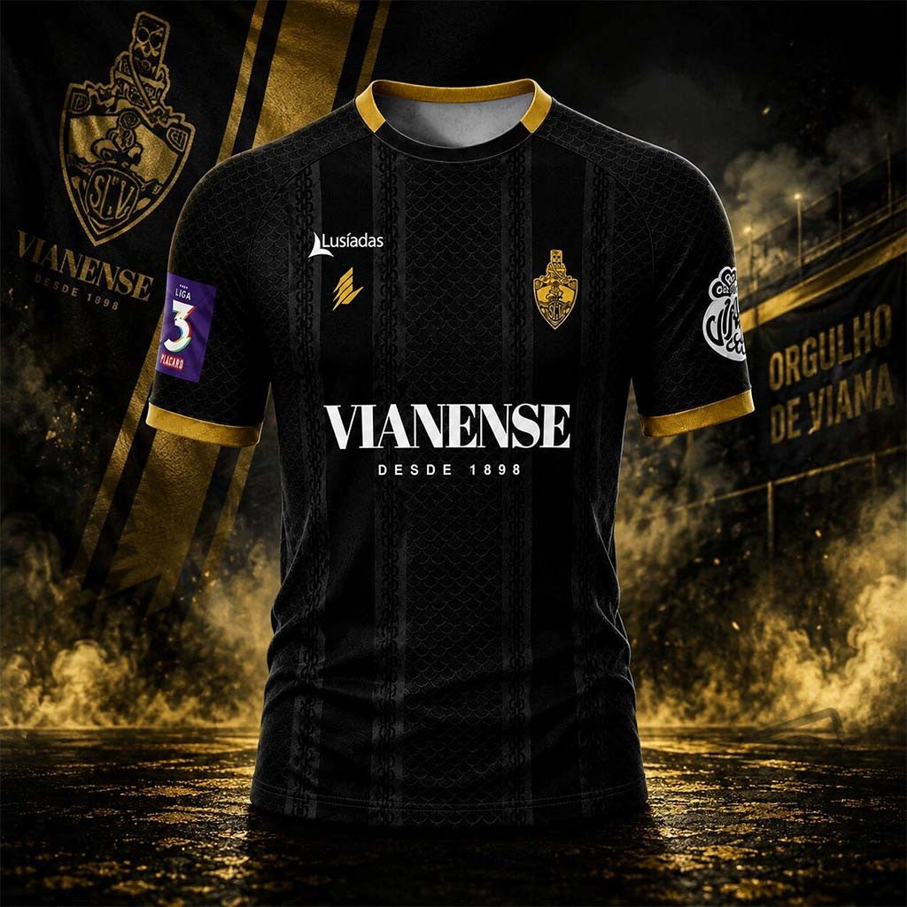 SC Vianense 2026 27 Away Kit Jersey Shirt SC Vianense Merch Present For Soccer Lovers - Merchluma