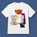Frieren And Fern Shirt Funny Phineas And Ferb Parody T-Shirt Gift For Him Her - Merchluma