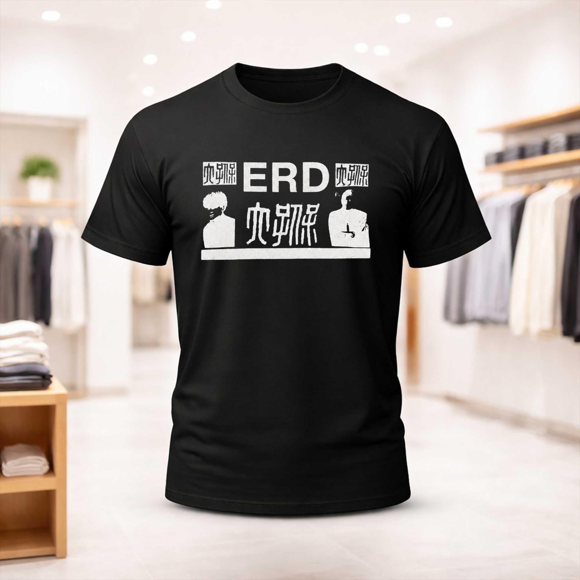 Halsey Wearing ERD Shirt In NYC T-Shirt Black Gift Ideas For Friends - Merchluma
