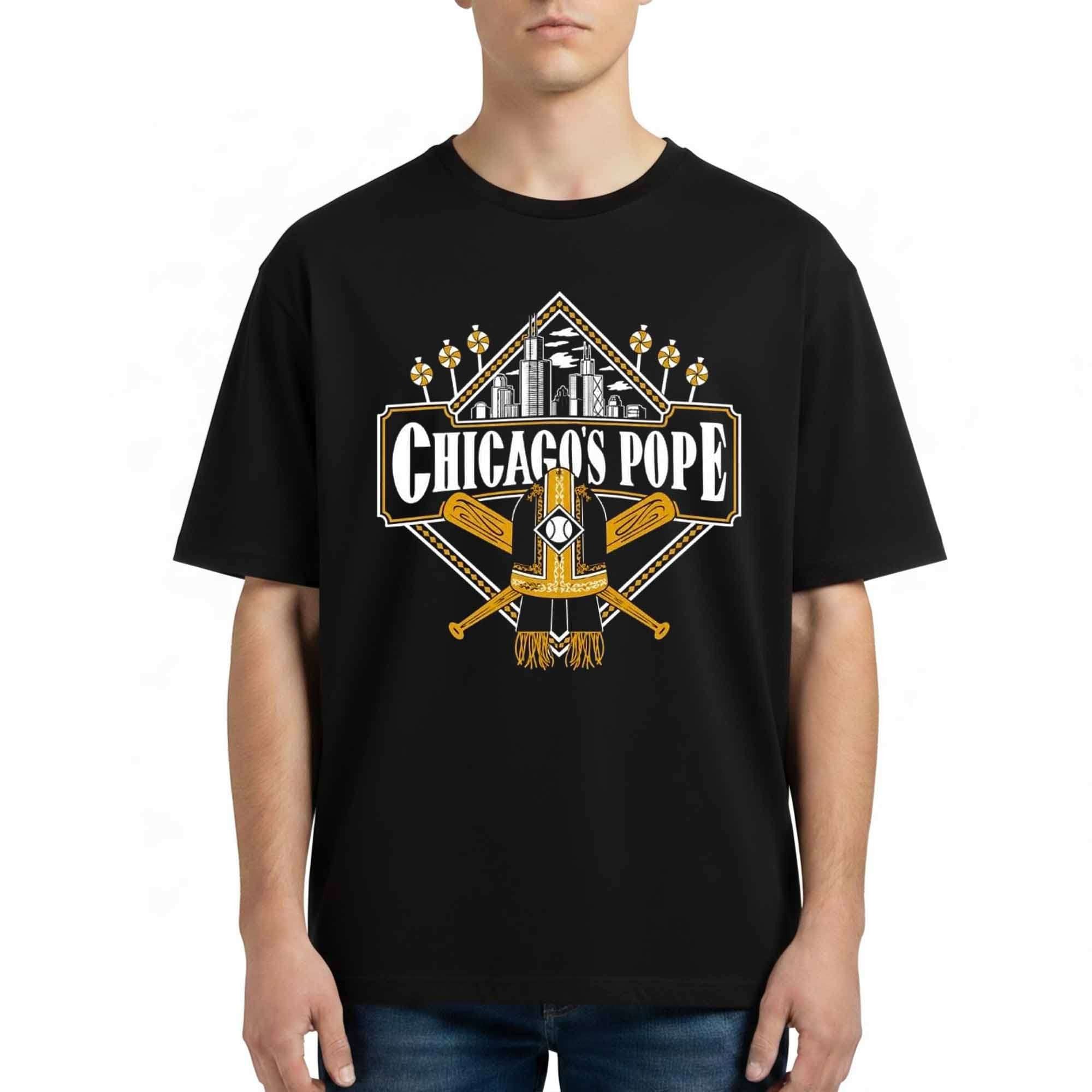 2026 White Sox Homage Chicago's Pope Shirt White Sox Merch Gift For Baseball Fans - Merchluma