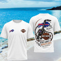 Buffalo Bills Motorcycle Ride Loud Sundays Roll Biker Shirt Buffalo Bills Merch Gift For Riders - Merchluma