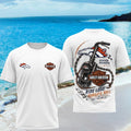 Denver Broncos Motorcycle Ride Loud Sundays Roll Biker Shirt Denver Broncos Merch Fan Gifts - Merchluma