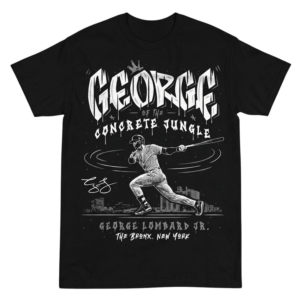 George Of The Concrete Jungle George Lombard Jr The Bronx Shirt Gift For Baseball Fans - Merchluma