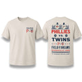 2026 Phillies Vs Twins Field Of Dreams Dyersville Iowa Shirt Gift For Baseball Fans - Merchluma
