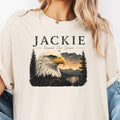 Jackie Big Bear Merch 2026 Jackie Forever Our Queen T-Shirt Big Bear Bald Eagle Tribute Tee - Merchluma