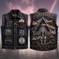 Pink Floyd All In All You're Denim Vest Pink Floyd Merch Best Gifts For Rock Fans - Merchluma