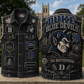 Duke Blue Devils The Brotherhood Denim Vest Always Reppin Duke Blue Devils Merch Fan Gifts - Merchluma