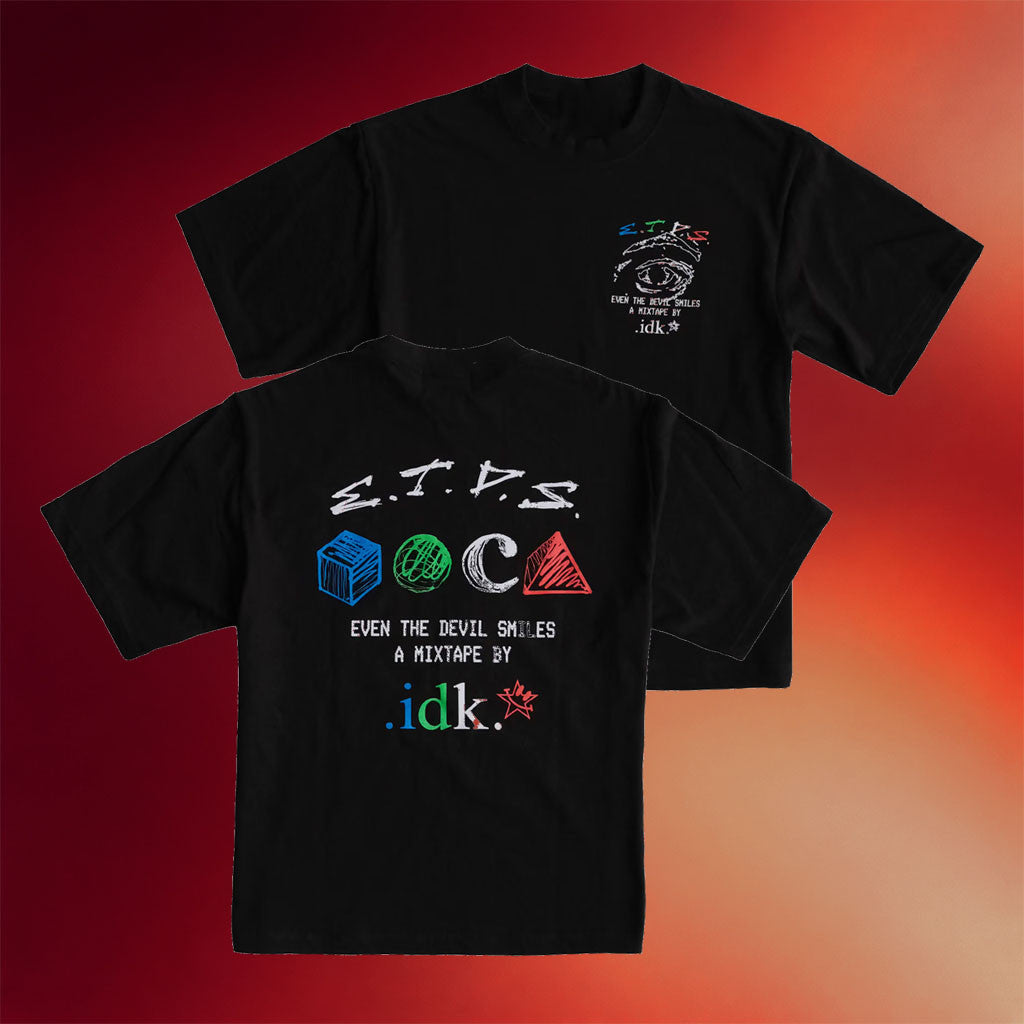 Even The Devil Smiles Merch 2026 IDK ETDS MOCA T-Shirt Presents For Hip Hop Lovers - Merchluma
