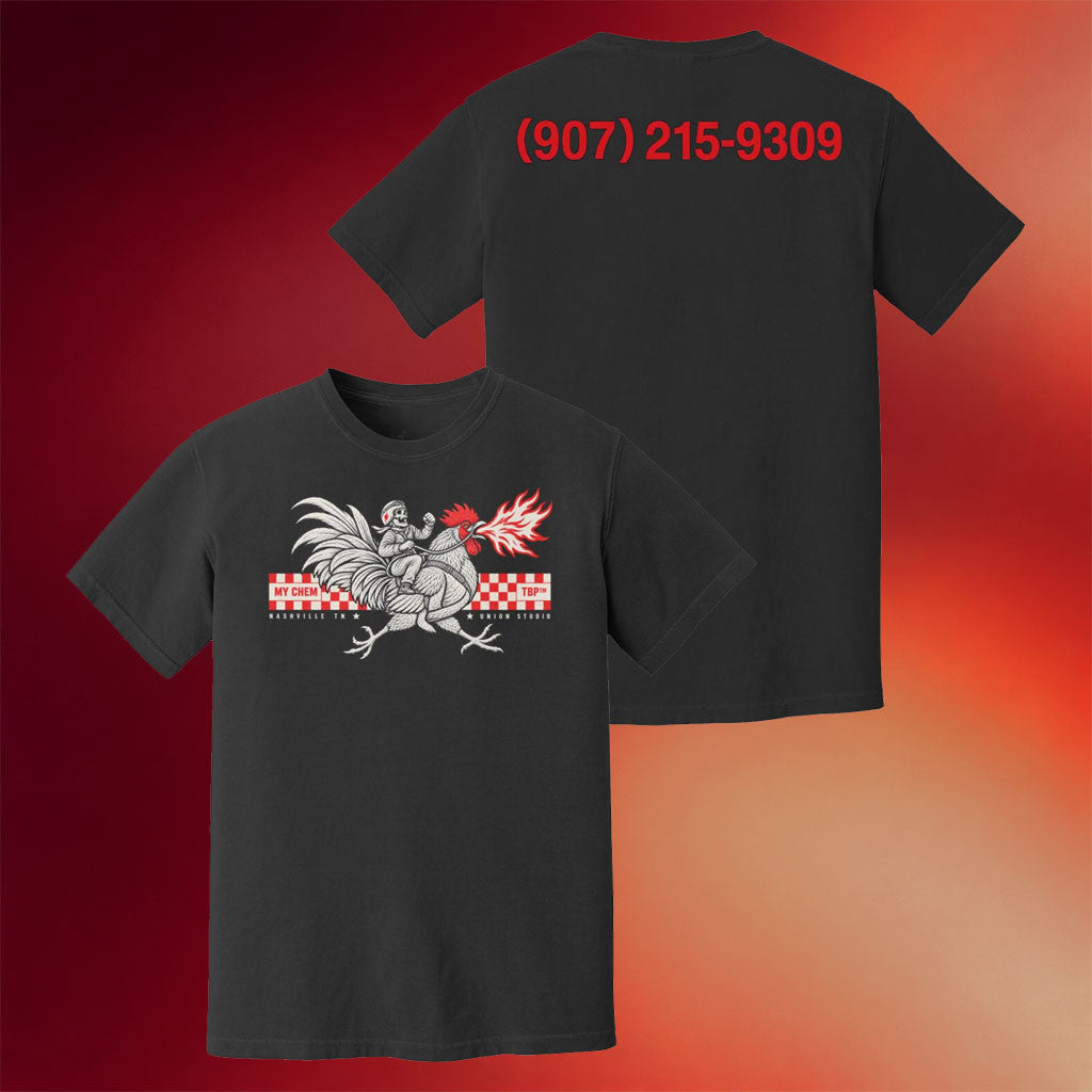 MCR Nashville Merch 2026 My Chemical Romance Nashville Tennessee Event T-Shirt Concert Merch - Merchluma