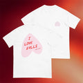 Aesha's Merch 2026 I Love Balls Heart T-Shirt White Aesha Scott Merch Gift For BFF - Merchluma