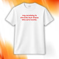 My Anxiety Is Chronic But These Tits Are Iconic T-Shirt Funny Shirt Gifts Ideas - Merchluma