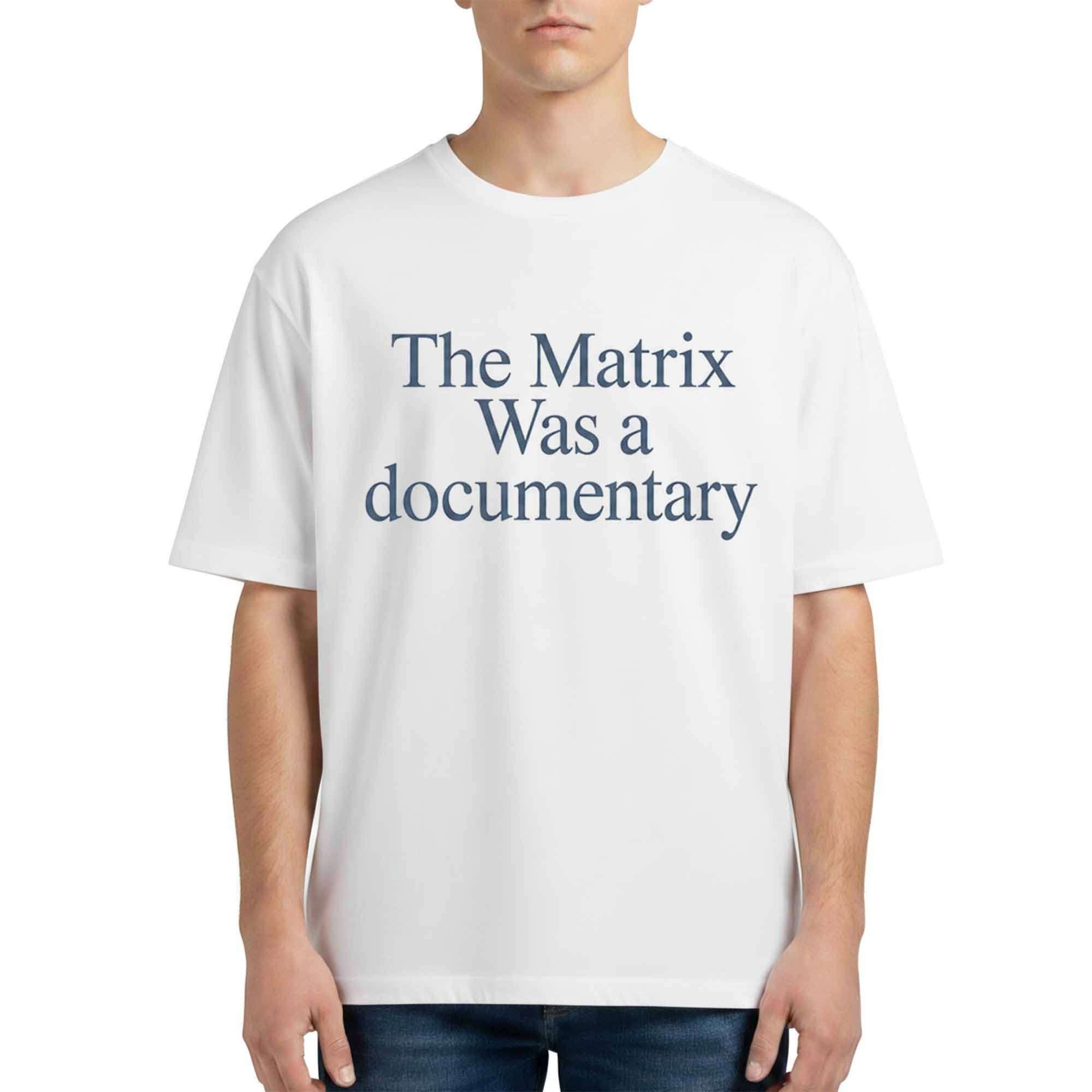 Vic Mensa The Matrix Was A Documentary Shirt Vic Mensa Merch Gifts For Fans - Merchluma