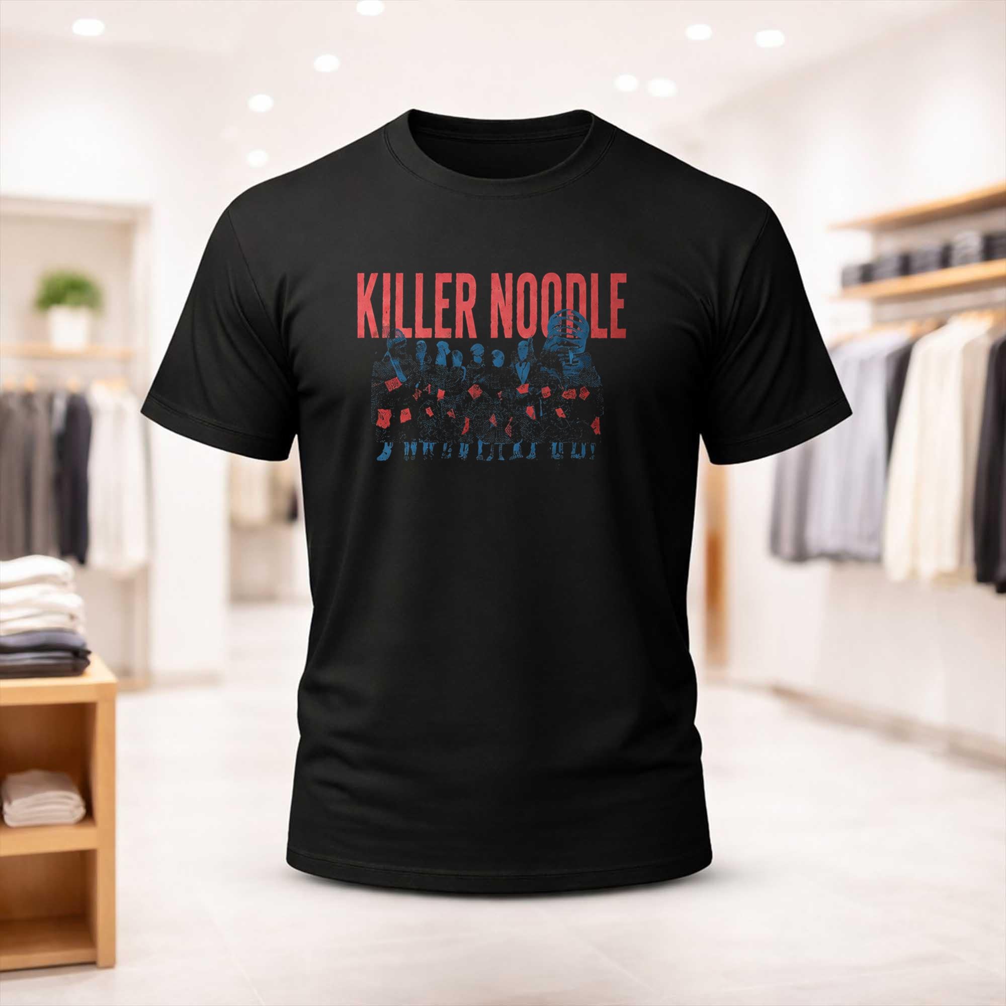 Knox Jolie Pitt Killer Noodle Shirt Anime Inspired Character Lineup Tee Gift For Brothers - Merchluma