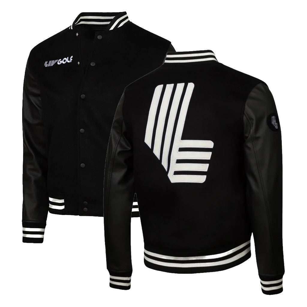 LIV Golf Merch 2026 LIV Golf Varsity Jacket Presents For Golf Lovers - Merchluma