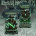 Iron Maiden World Tour 2026 Merch Run For Your Lives T-Shirt Present For Music Fans - Merchluma