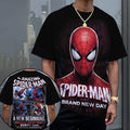 Marvel Studios Spider-Man Brand New Day Graphic Shirt Spider-Man Merch Superhero Fan Gifts - Merchluma