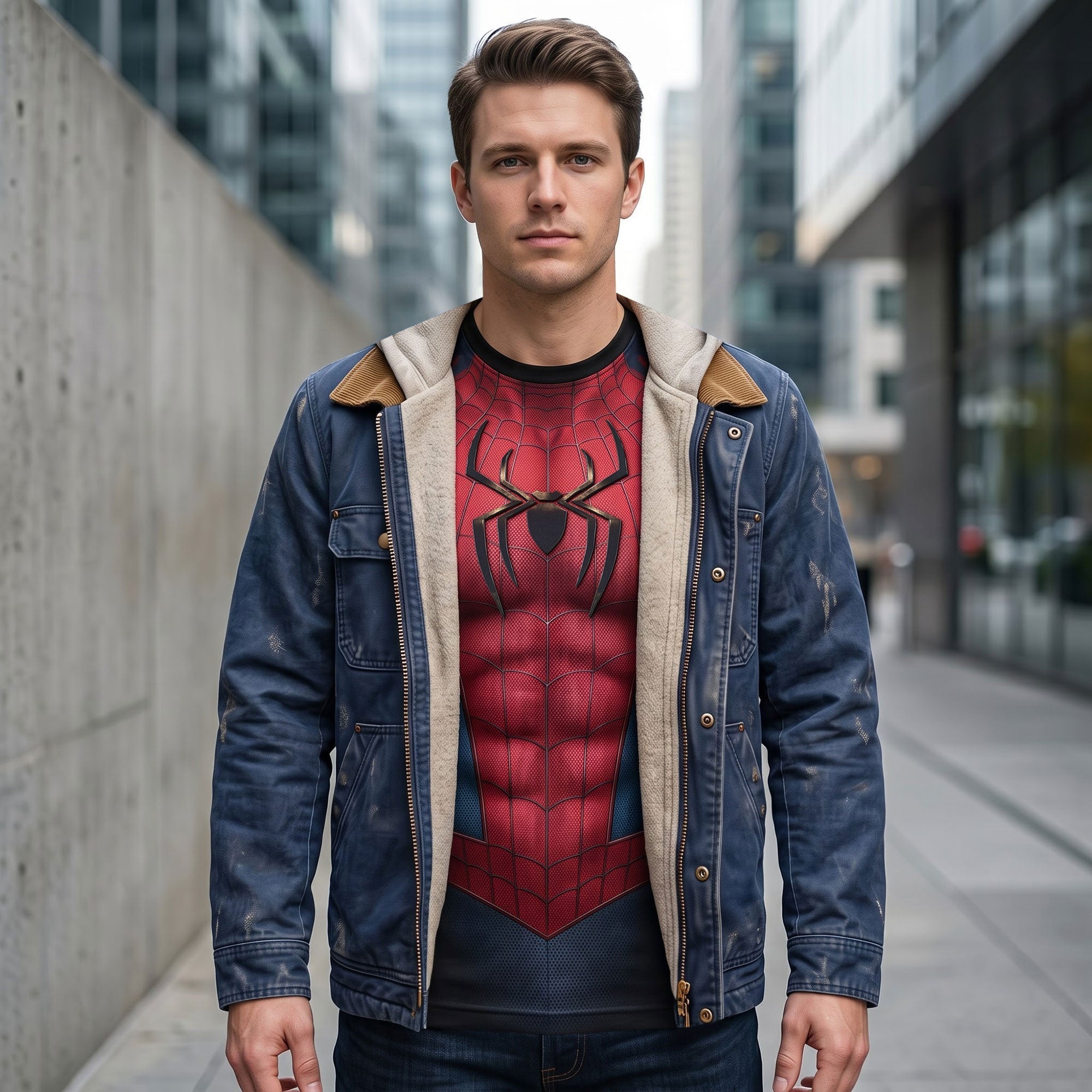 Spider-Man Outstanding Cosplay T-Shirt Spider-Man Brand New Day Merch Superhero Fan Gifts - Merchluma