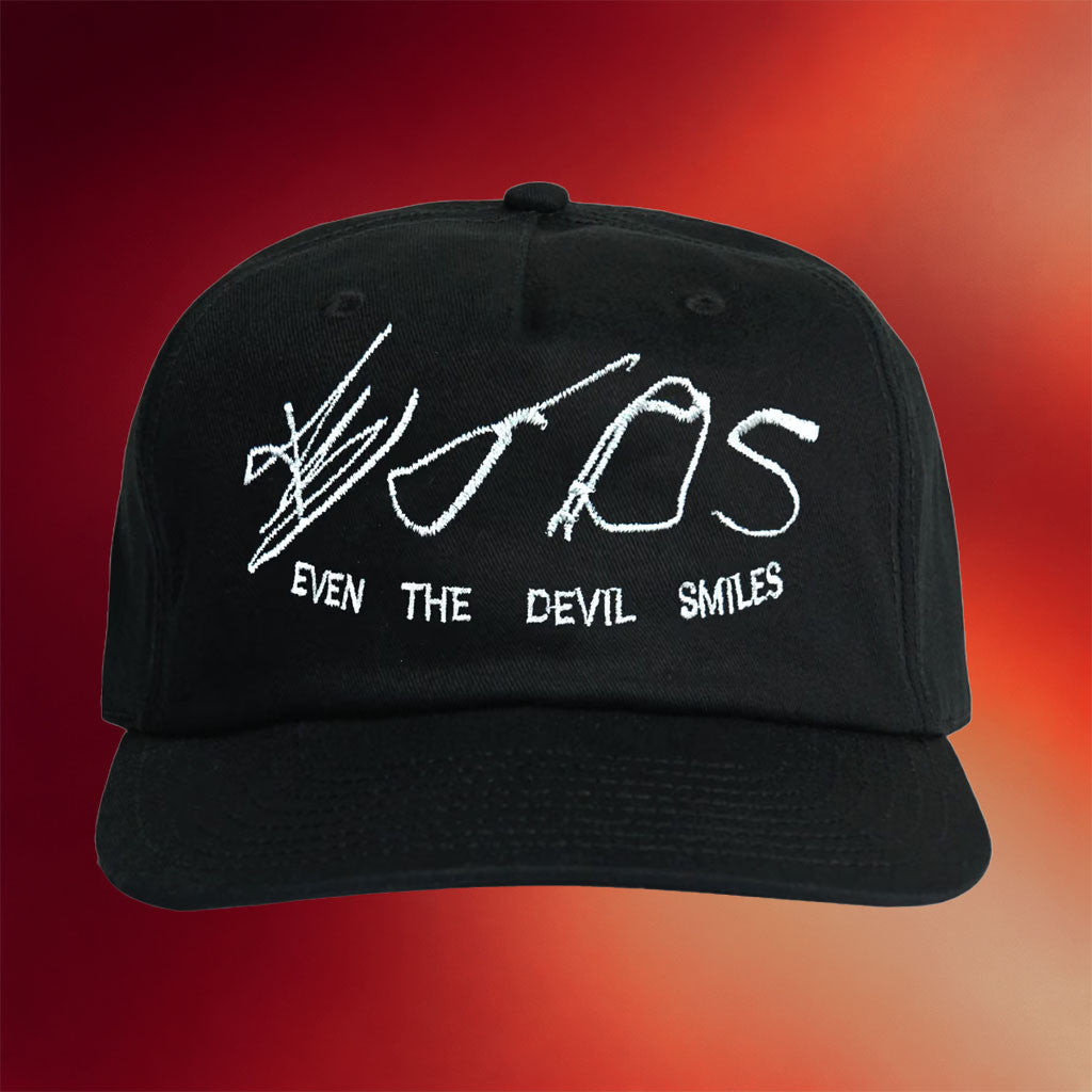 Even The Devil Smiles Merch 2026 ETDS Embroidered Hat Best Gifts For Boyfriend - Merchluma