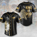 Michael Jackson King Of Pop Baseball Jersey 2026 Michael Jackson Merch Gift For Music Lovers - Merchluma