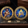 Star Trek 60 Years of Exploration Commemorative Coin Star Trek Merch Enterprise Legacy Fan Gifts - Merchluma