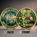 Star Trek The Next Generation Commemorative Coin Star Trek Merch Enterprise Legacy Fan Gift - Merchluma