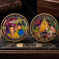 Star Trek Timeline Collection 60th Anniversary Commemorative Coin Star Trek Merch Him Gifts - Merchluma