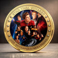 Star Trek Voyager Commemorative Coin 60th Anniversary Star Trek Merch Gifts For Fans - Merchluma