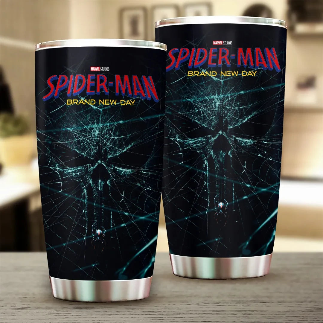 Spider-Man Brand New Day Movie Tumbler Dynamic Hero Graphic Merch Spider-Man Fan Gifts - Merchluma